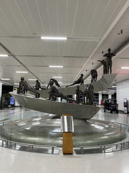 ルゥチ(ruc)/デリー空港にて