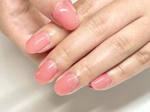 モーヴネイル(mauve.nail)/やわらかコーラル系ワンカラー