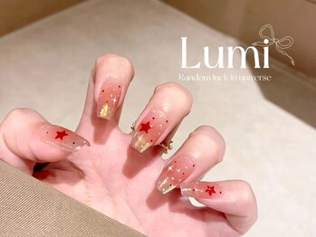 ルミネイル 池袋東口サンシャイン店(Lumi Nail)/チーク/オーロラ
