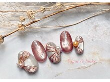 ヴィガー アンド ルックス 白金 目黒(Vigor&Looks)/リボン ピンクマグネット