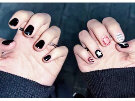 冬ネイル/ツイード/ワンホン