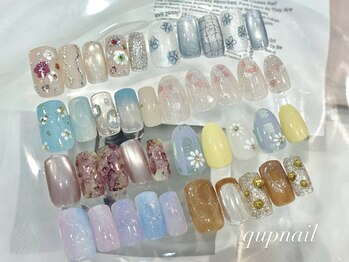 クプ アイラッシュプラス(qup)の写真/季節感のあるもの～個性派まで定額ニュアンスネイル豊富◎デザインでお悩みの方も『やりたい』が見つかる♪