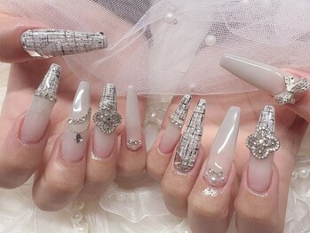 南堀江ネイル/ツイードネイル