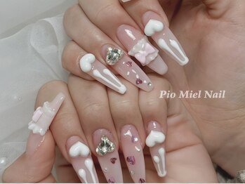 うるちゅるハートネイル