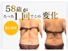 【部分集中】お腹・脚・二の腕★脂肪燃焼×引き締め60分 ¥12300→ ¥9900