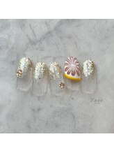 ネイルサロンリュクス (nailsalon Luxe)/手描きフルーツネイル/