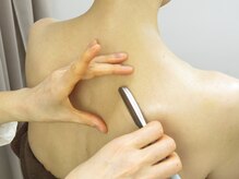 花花駅前店/お手入れの難しいお背中も綺麗に