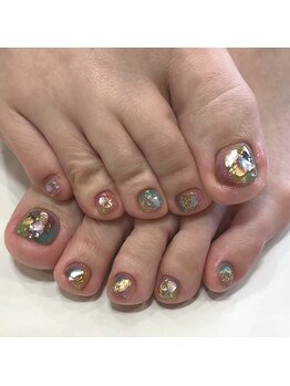 ネイルサイン ラフラフ(NAIL SIGN ROUGH LOUGH)/淡い夏