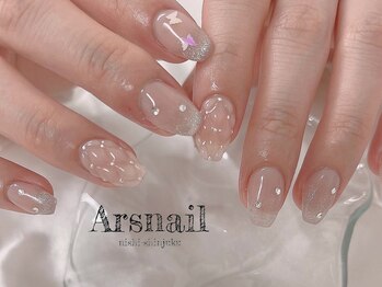 アルスネイル(Ars nail)/ヌーディキルティングネイル