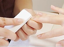 プリナチュール 恵比寿店/09．お仕上げ3 シャイナー仕上げ