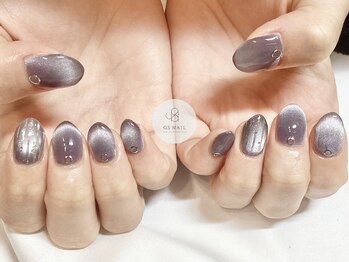 ジーエスネイル(GS NAIL)/マグネット/フレンチ/ミラー