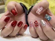 ガレリア エレガンテ 栄店(GALLARIA Elegante)/バレンタインハート埋め込みART