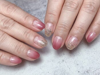 シキナ(shikina)/カラグラ　ピンク　ラメグラ