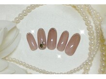 ウィズ フェリーク/クリアブラウンネイル