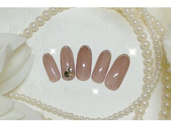 ウィズ フェリーク/クリアブラウンネイル