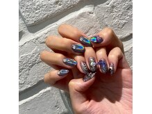 グラマラス プレジール 中野店(glamourous plaisir)/ユニコーン グリッターネイル