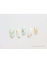 ティーケーネイルパレット/シェル　デザインコースC