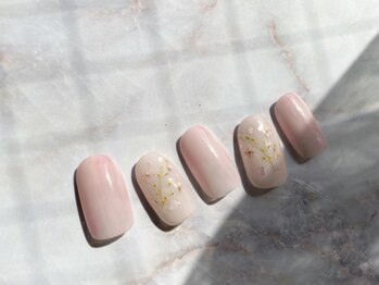 ミーム(meme)/しずく桜ネイル