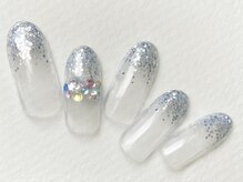 ネイルーク(Nailuke)/７月＆８月定額シンプルデザイン