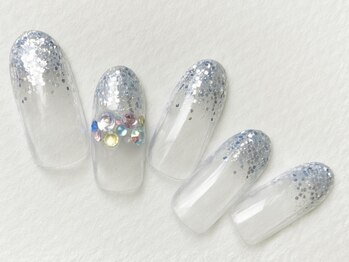 ネイルーク(Nailuke)/７月＆８月定額シンプルデザイン