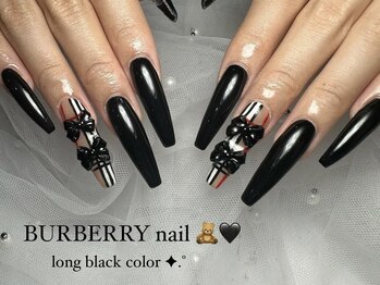 エマネイル プラスキハクヤ 枚方店(EmaNail+KIHAKUYA)/バーバリーネイル
