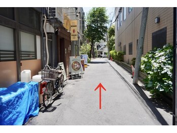 リル 目黒(Rire)/JR目黒駅から店までの道のり