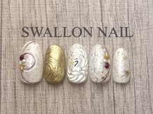 スワロンネイル 名古屋店(SWALLON NAIL)/お正月ネイル