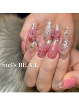 ネイルズリアル(nail's REAL)/クリアフレンチ