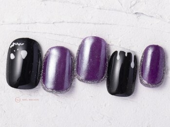 ネイルメゾン 池袋店(NAIL MAISON)/キラキラハロウィン¥10550