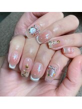 クイーンズビューティーサロン 新宿本店(Queen's beauty salon)/チップ長さだしやりつけ放題