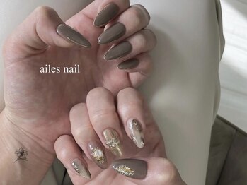 エールスネイル(ailes nail)の写真/持ち込みデザインにも対応できるトップネイリストの高技術＆たくさんのカラーやパーツ類をご用意♪