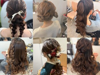 ウィル(WILL)の写真/《ヘアメイクもお任せ下さい！》パーティーセット/七五三/成人式/ブライダル/イベント等、ご対応可能です♪