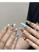 プリティジェー 大塚駅前店(Pretty J)/ゴテゴテネイル