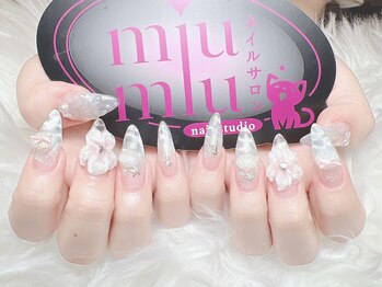 夏花ネイル