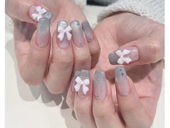 ノラ シブヤ(NORA SHIBUYA)の写真/パラジェル（別途料金）で爪に優しく可愛い系を実現。SNSでトレンドのデザインも◎画像持ち込み大歓迎！