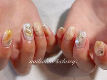 アンドクラッシィ(&classy.)/持込デザインネイル