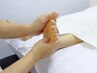 【ヘッドスパ付】もみほぐし+足つぼor背中オイルリンパマッサージ120分 ¥9900