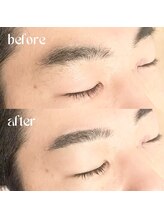 ルーン(rune)/お客様の眉毛ビフォーアフター