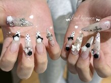 リンドネイル バイ モカ アンド ララ(Lind nail by moca and LaLa)/【mian】ドットネイル