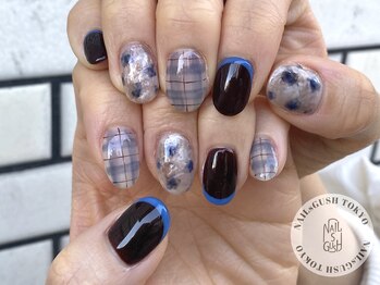 ネイルズガッシュ 蒲田東口店(NAILsGUSH)の写真/【初回オフ無料】短くてもとびきり可愛く！ショートネイルもNAILsGUSHにお任せ☆