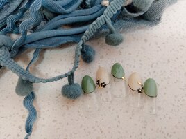 かわいい変形フレンチネイル