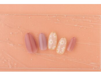 ヴァンネイル(VINGT NAIL nail&eye beauty)/お花ネイル