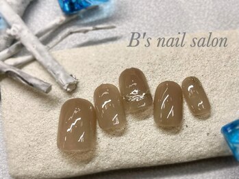 ビーズネイル バイブレス イオンタウン泉大沢店(B's Nail by.BLESS)/【SD45】夏デザイン★シンプル