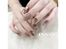 エスネイル 新宿西口店(es NAIL)/秋ニュアンス