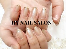 HYネイルサロン/ガラスフレンチ