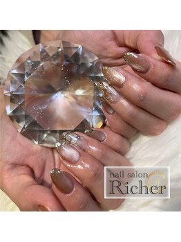 エスフィーネイルサロン リシェル(Esfy nailsalon Richer)/花ネイル