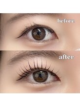 ルチェーレ(Lucere)/ラッシュリフトBefore After