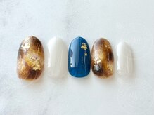 オレンジスティック/ベッコウ/べっ甲/秋/ブラウン