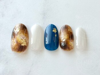 オレンジスティック/ベッコウ/べっ甲/秋/ブラウン