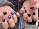 ネイビーネイル